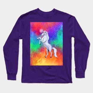 Unicorn Rainbow Dreams Long Sleeve T-Shirt